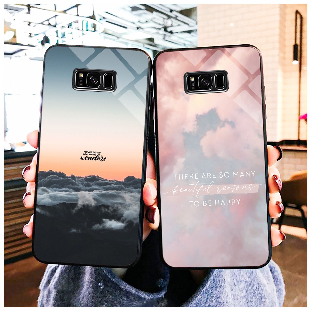 Ốp Lưng Samsung S8, S8+ Lưng Kính Cường Lực Cao Cấp, Sang Trọng
