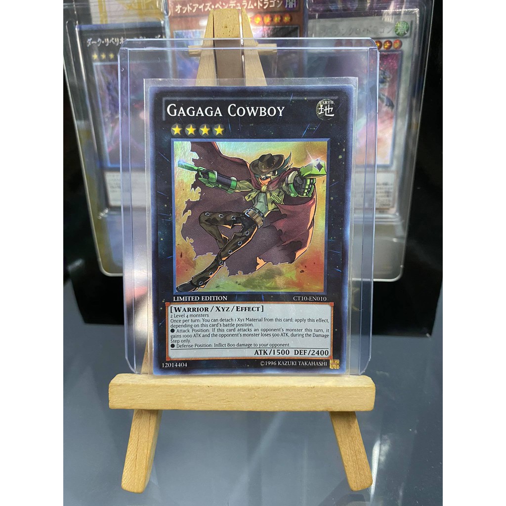 Lá bài thẻ bài Gagaga Cowboy – Super Rare - Tặng bọc bài nhựa bảo quản