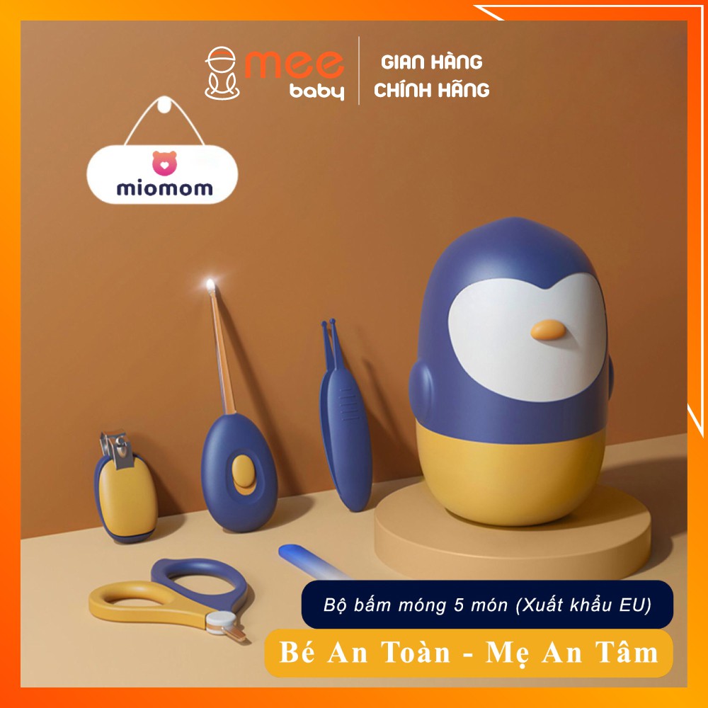  Bộ cắt móng tay cho bé - bấm móng tay sơ sinh an toàn gồm 5 món - MeeBaby