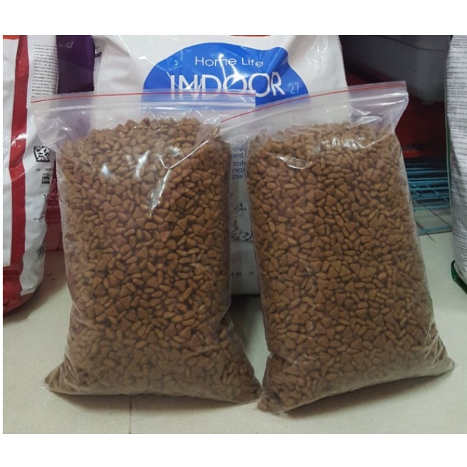 [Mã 44FMCGSALE1 giảm 10% đơn 250K] 1kg thức ăn hạt cho mèo Royal canin Indoor (túi zip)