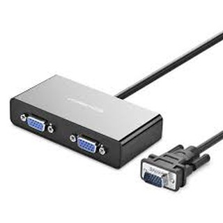 Bộ chuyển đổi 2 cổng vga màu đen ugreen mm126 30711 hàng chính hãng