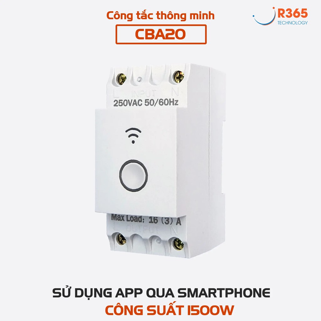 Công Tắc Điện Thông Minh Wifi - Timer Wifi Kawasan CB20A