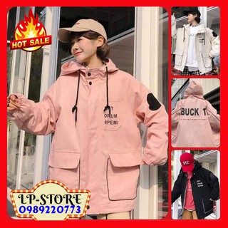ÁO KHOÁC KAKI - ÁO BOMBER BUCK -T 4 MÀU