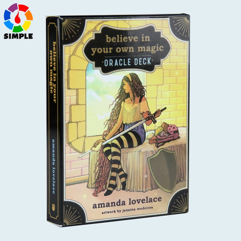 Believe in Your Own Magic Oracle Bộ Thẻ Bài Trò Chơi Oracle Vui Nhộn Độc Đáo