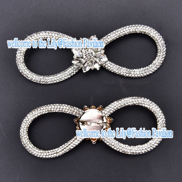 1604082 Cài Áo Hình Hoa Đính Đá Kim Cương / Kim Cương Giả / Nơ / Kính / Giày Dép Phong Cách Hàn