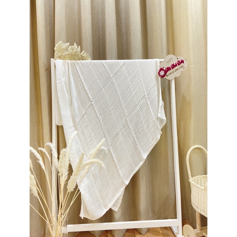 Chăn lưới cho em bé chống ngạt mamas&amp;papas, chăn đắp 4 mùa kích thước 120*150cm