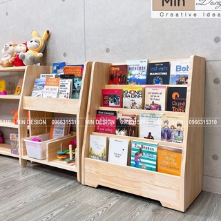 Lịch Sử Giá Kệ Giá Sách Cho Bé, Kệ Gỗ Đa Năng Để Sách Cho Bé Theo  Montessori Của Mindesign,Trang Trí Phòng Học,Gỗ Thông Tự Nhiên! Cập Nhật  5/2023 - Beecost