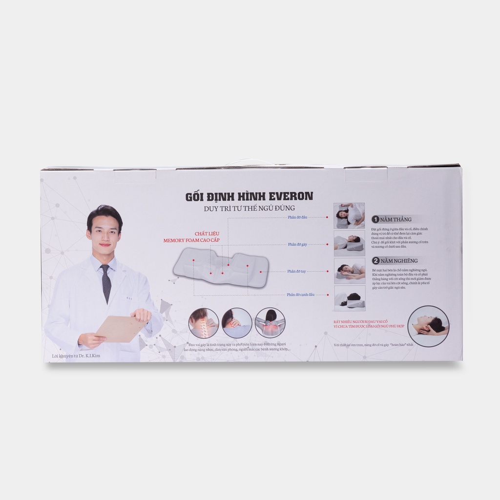 Gối định hình cao cấp Everon