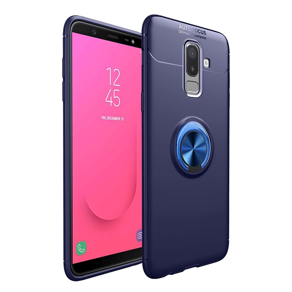 Ốp Lưng Silicone Có Giá Đỡ Tiện Dụng Cho Samsung Galaxy J4 Plus / J4 Prime / J4 Core / J6 Plus / J6 Prime / J6 2018 / J4 2018 / J2 Pro / J2 2018 / J2