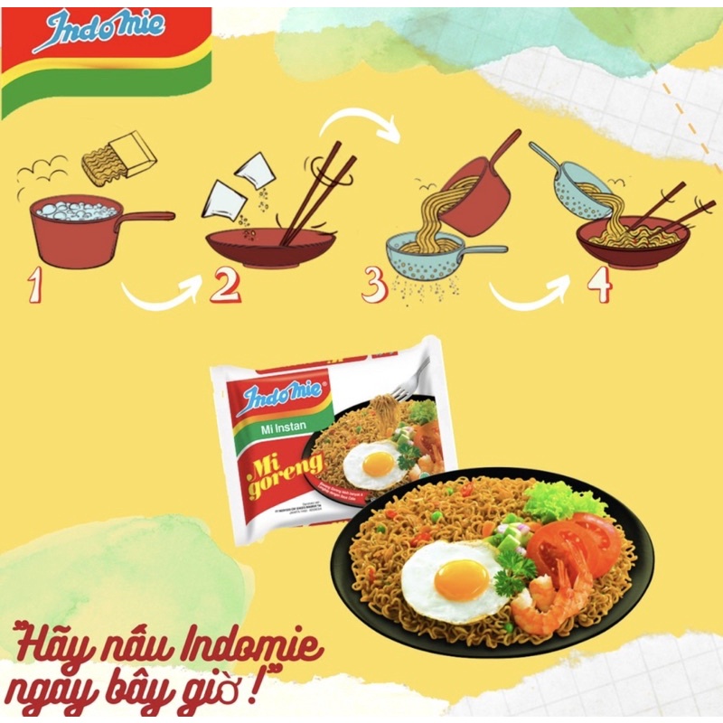 MÌ XÀO KHÔ INDOMIE GÓI | BigBuy360 - bigbuy360.vn