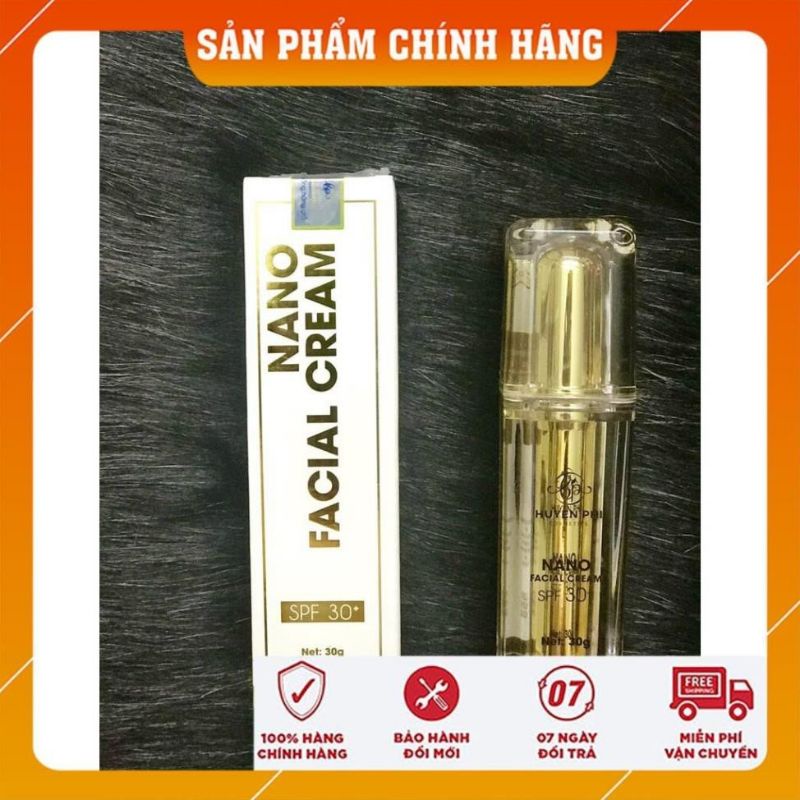 Kem Face Nano Huyền Phi Dưỡng Trắng Căng Bóng, Chống Nắng và Makeup