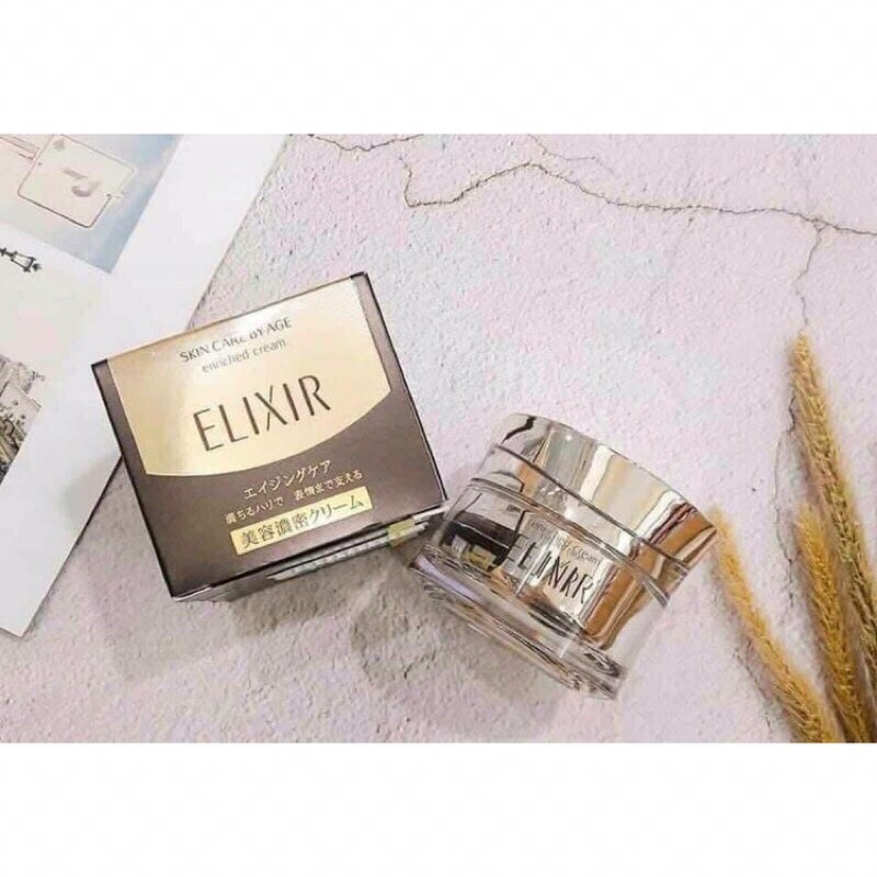 kem dưỡng đêm elixir shiseido