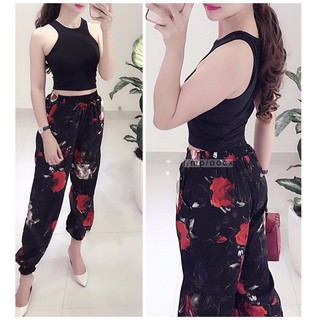 Áo 3 lỗ ngược croptop