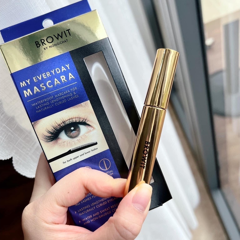 Mascara BROWIT My Everyday Thái Lan-siêu xịn cho hàng mi cong tự nhiên hút mắt
