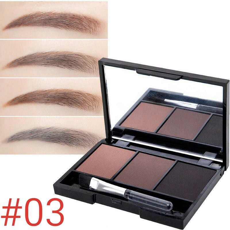 Bột tán chân mày 3 màu/ bột tán mày/ chì kẻ mày/ Eyebrow powder MAX DONAS | BigBuy360 - bigbuy360.vn