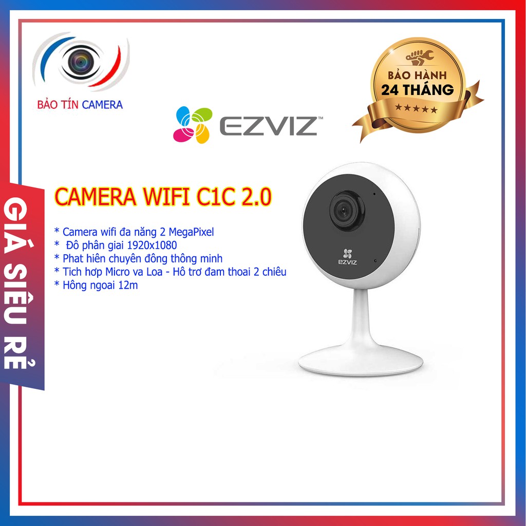 Camera C1C độ phân giải 1080P chính hãng bảo hành 24 tháng