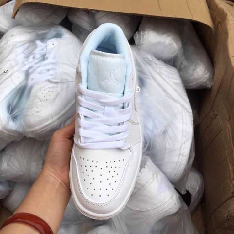 [ ẢNH THẬT ] Giày sneaker jd1, jordan 1 trắng thấp cổ | BigBuy360 - bigbuy360.vn