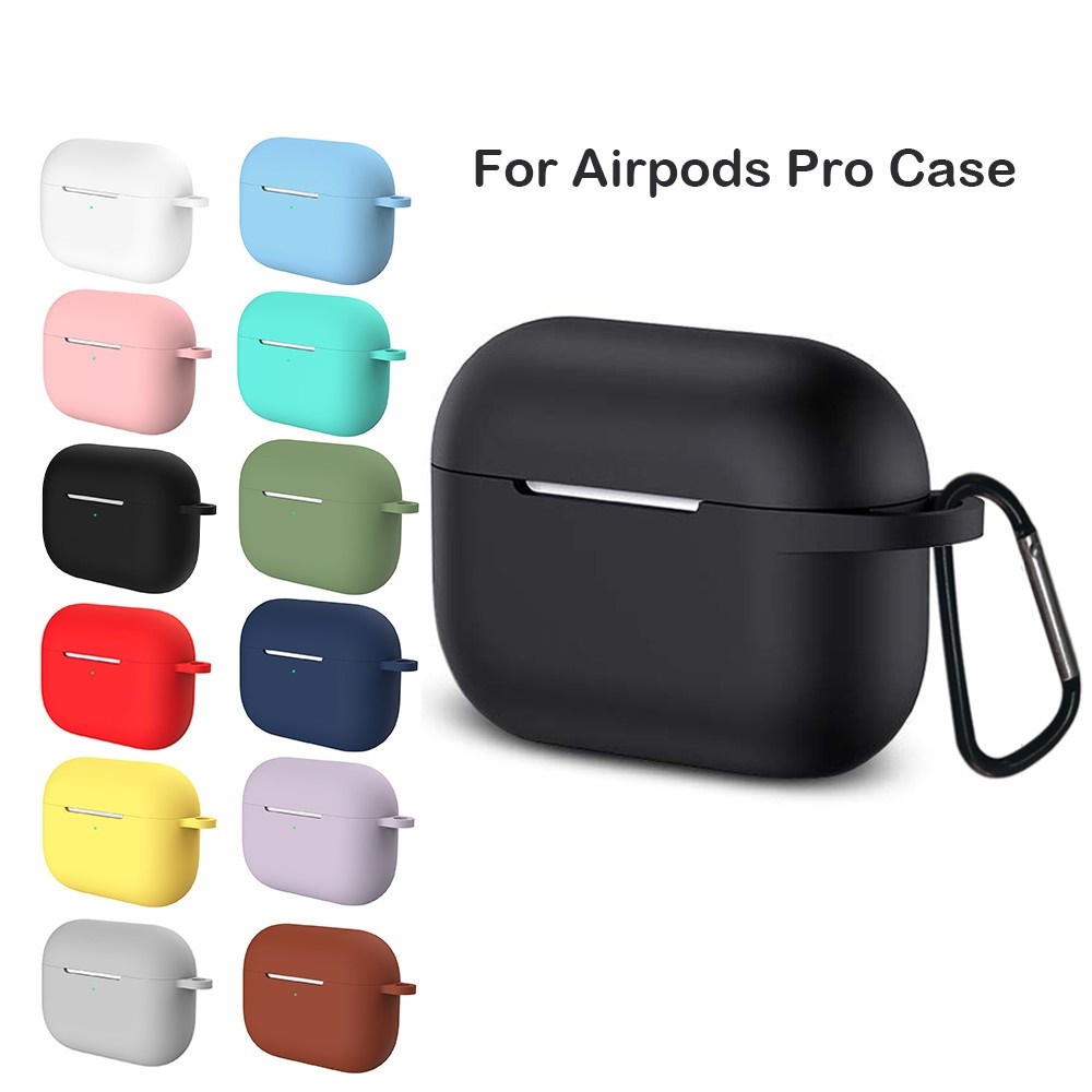 Vỏ Bọc Tai Nghe (Airpods Pro) Case Silicon dẻo nhiều màu - Minh An Saigon