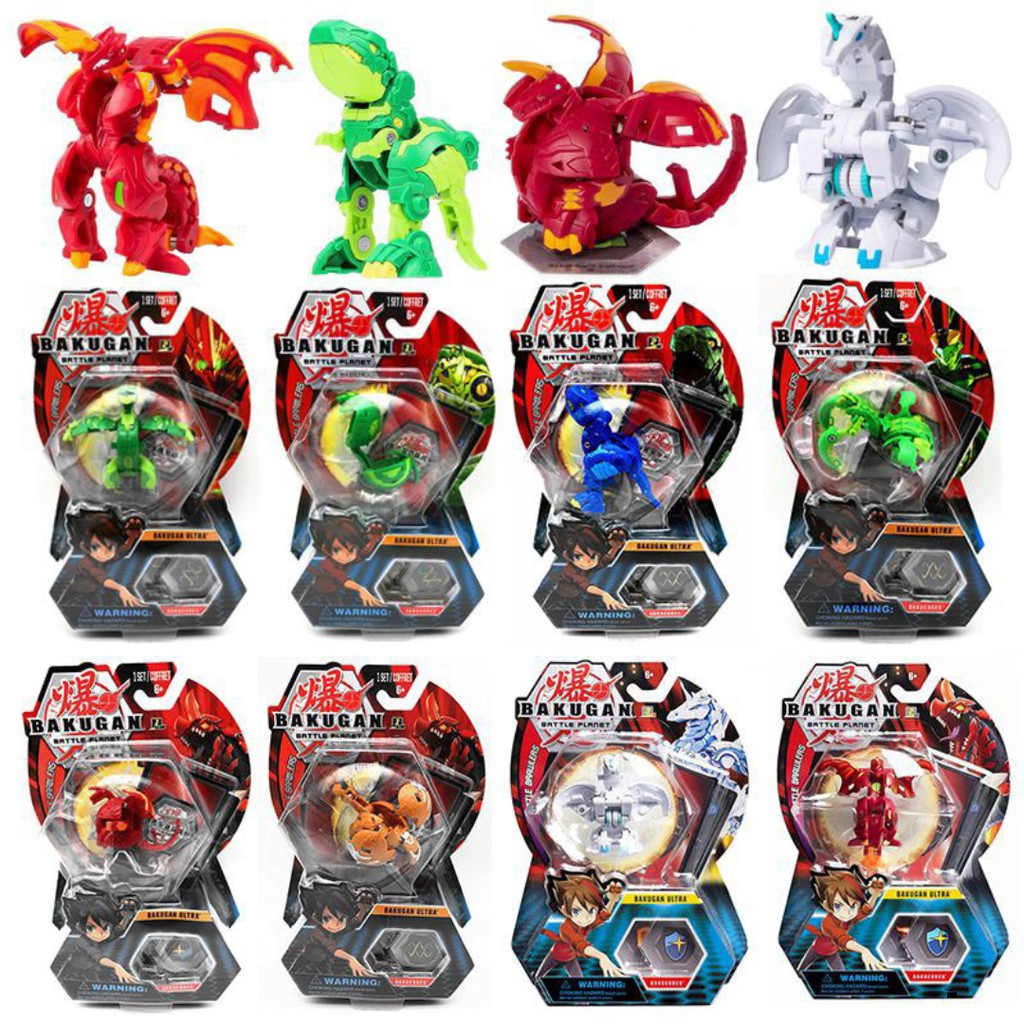 Đồ chơi Bakugan-Set Mô Hình Các Nhân Vật Trong Phim Bakugan Dragonoid