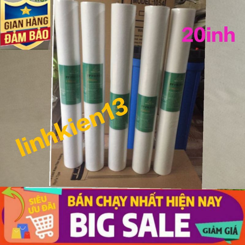 COMBO 5 Lõi lọc nước LÕI LỌC PP 5 MICRON 20 INCH LÕI LỌC THÔ 20 INCH | BigBuy360 - bigbuy360.vn