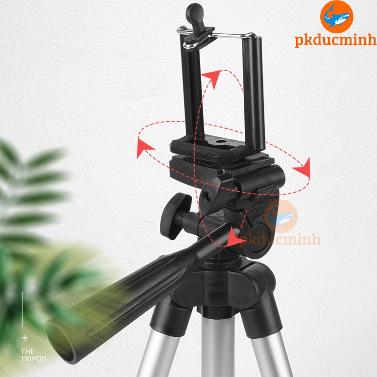 Giá đỡ điện thoại tripod 3 chân chụp ảnh, livestream, quay video cực tốt