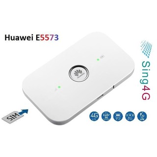 Bộ Phát Wifi 4G Huawei E5573 đen LTE 150Mbps Chính Hãng Logo Zong