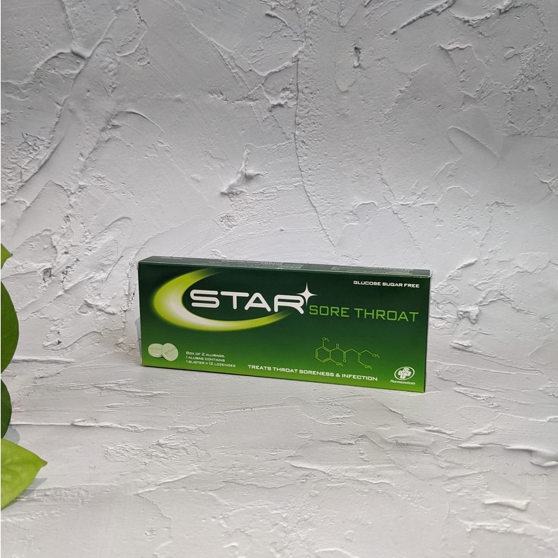 Viên Ngậm Star Benko - Sore Throat Sát Khuẩn, Giảm Đau Họng