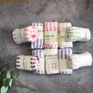 [1 Chiếc]Khăn Mặt Hàn Quốc 50x35cm(Có Dòng Kẻ)