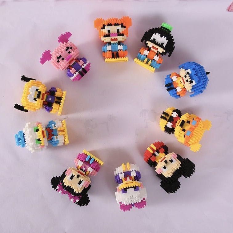 Đồ Chơi Mô Hình Gấu Hoạt Hình Mini Dễ Thương