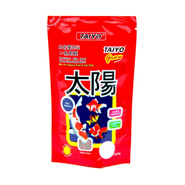 TAIYO GROW - 500g đủ size- Thức ăn đặc biệt cho cá cảnh