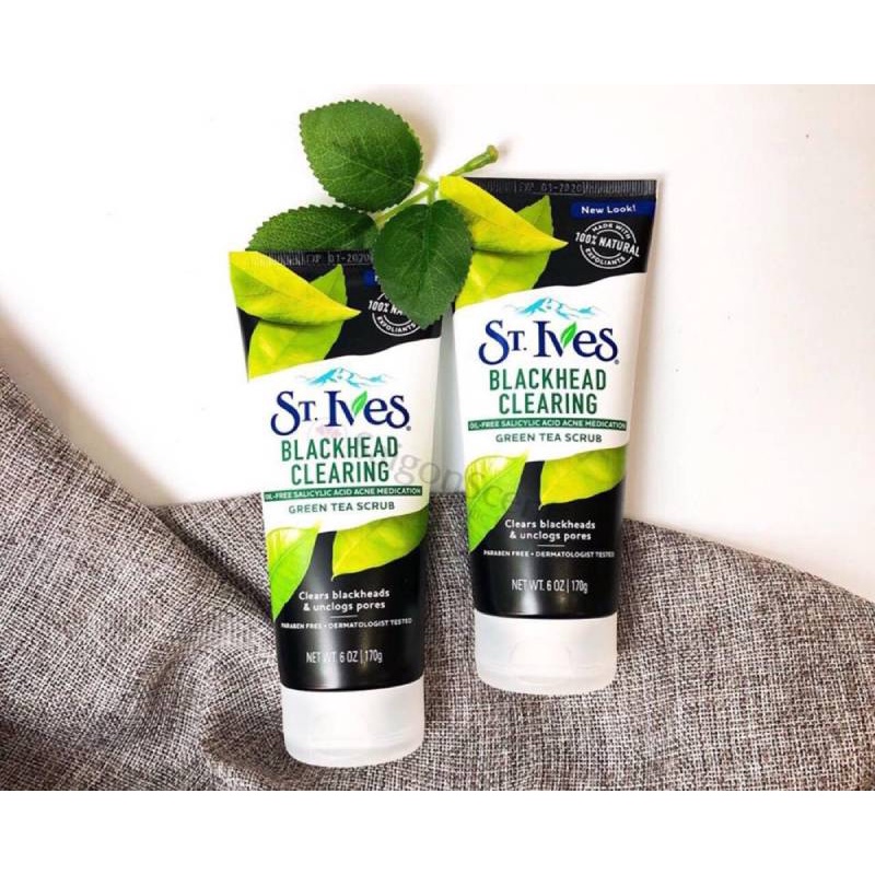 Sữa Rửa Mặt St.Ives Tẩy Tế Bào Chết Dịu Nhẹ 170g