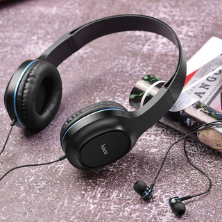 Tai nghe chụp tai có dây Hoco W24 - Chính Hãng BH 3 Tháng