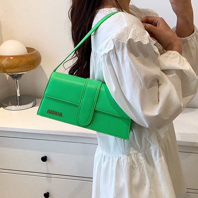 Túi Đeo Vai Màu Trơn Đơn Giản Thời Trang Cho Nữ