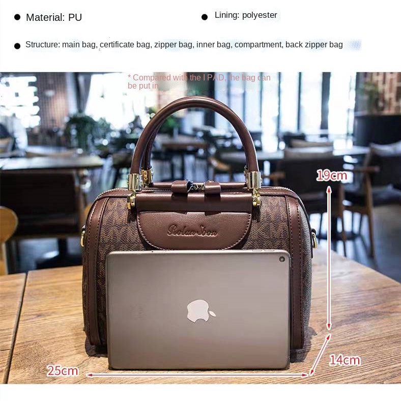 Woman bag new fashion Boston bag sling handbag shoulder bag cross body bag