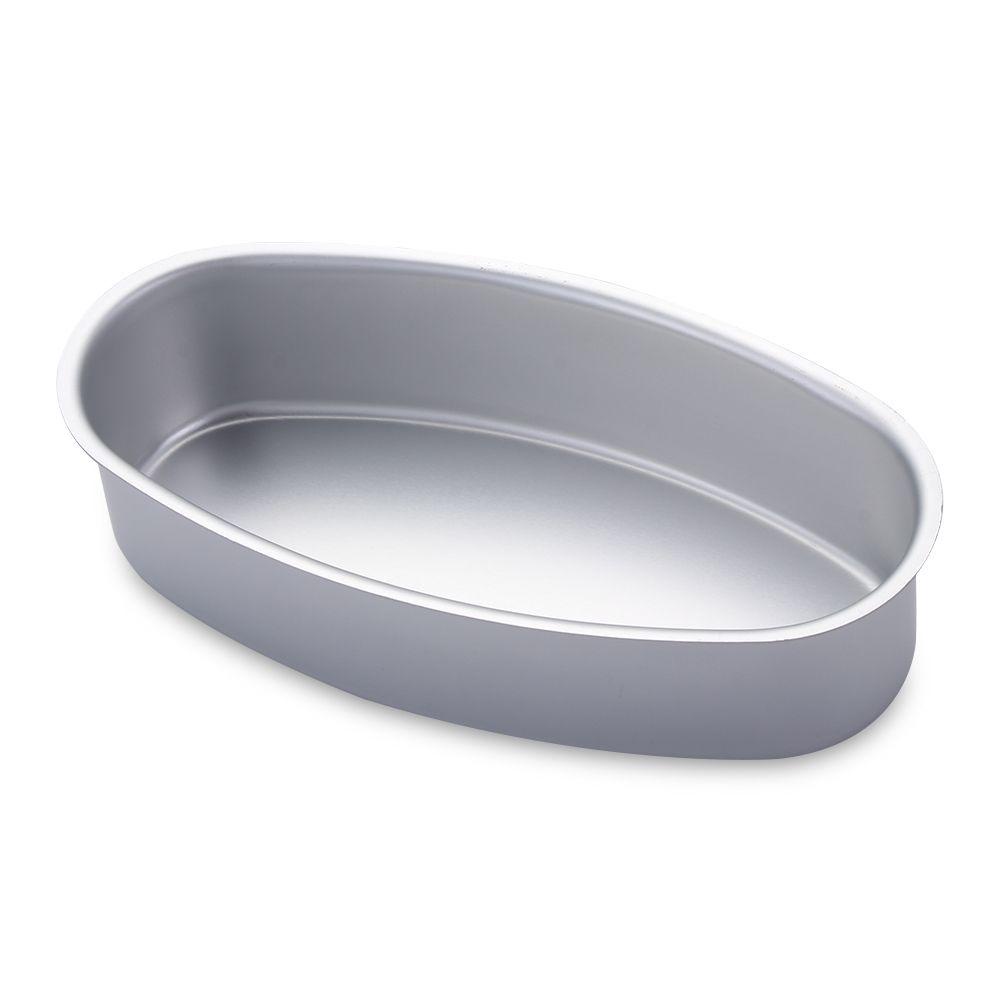 1 / 2 Khuôn Nướng Bánh Mì Hình Oval Chống Dính Tiện Dụng