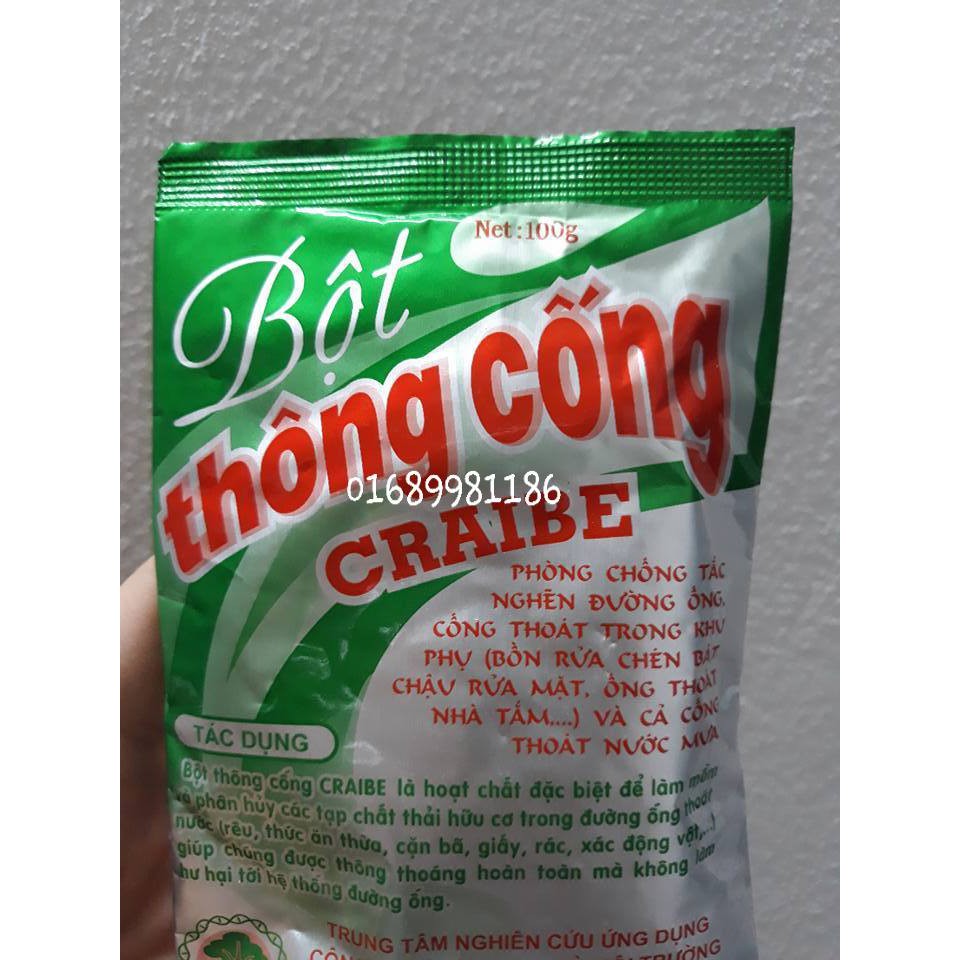 Bột thông cống Craibe