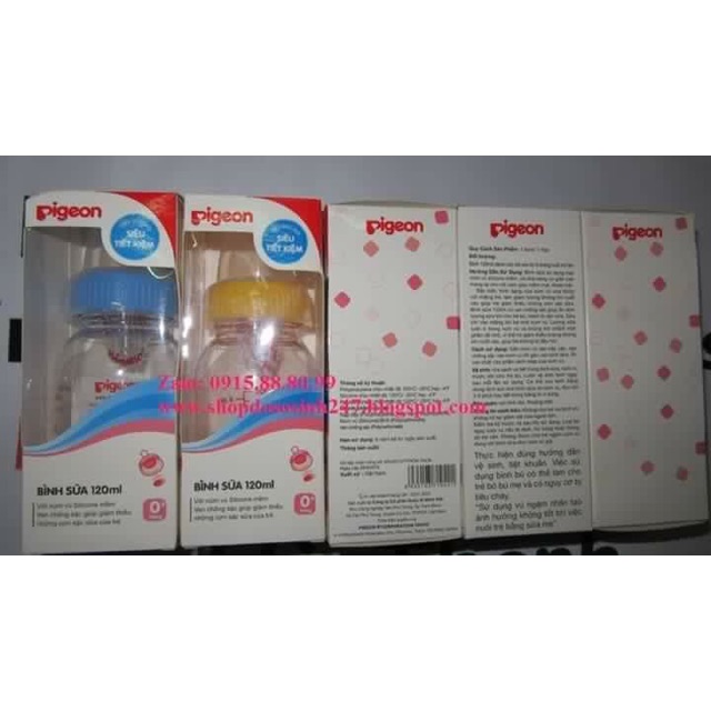 Bình sữa cho trẻ sơ sinh 120ml