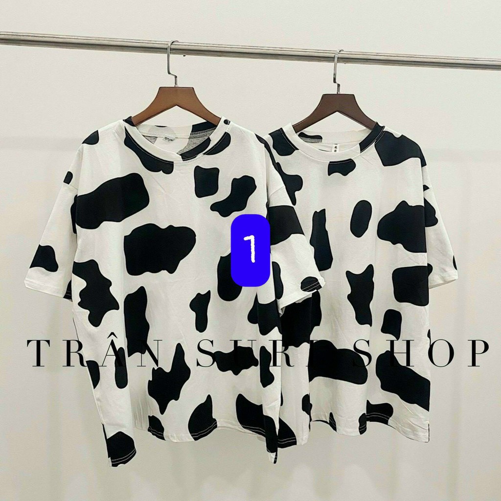 áo thun form rộng màu bò sữa xinh dễ thương