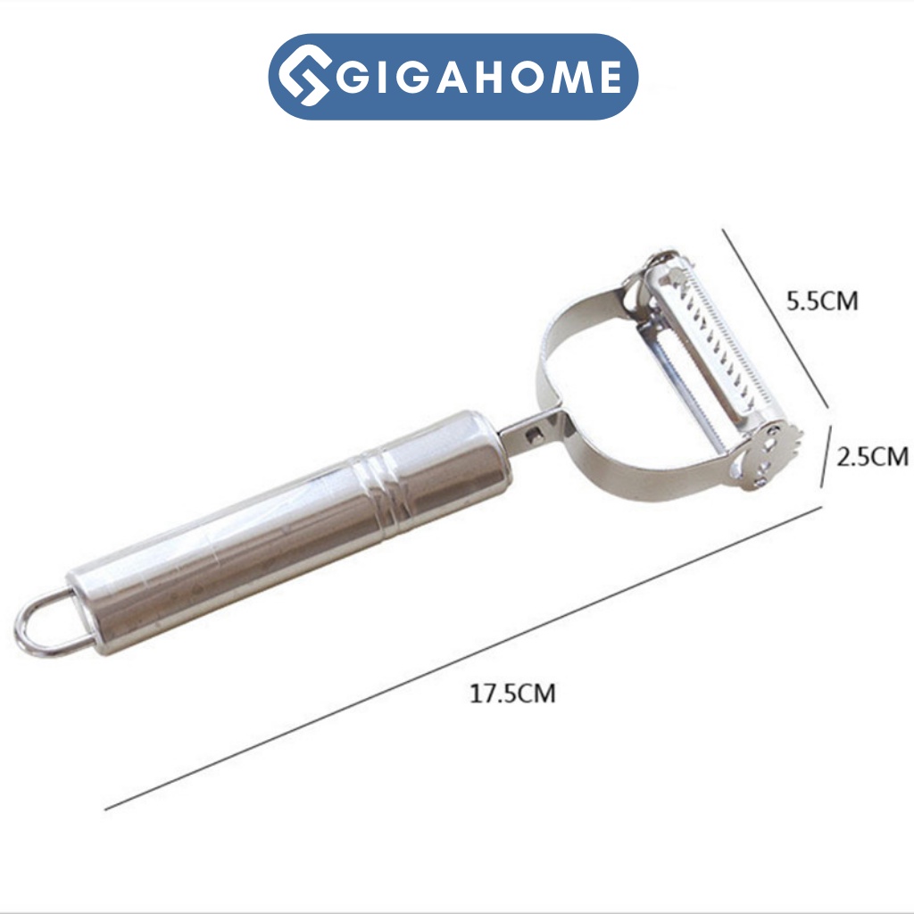 Dao Nạo, Bào Rau Củ Đa Năng GIGAHOME Có Thể Khắc Và Tạo Kiểu Củ Quả Cao Cấp 9614