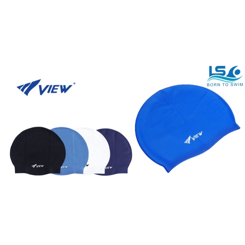 Mũ bơi View V-31 chính hãng Nhật Bản freesize nam nữ