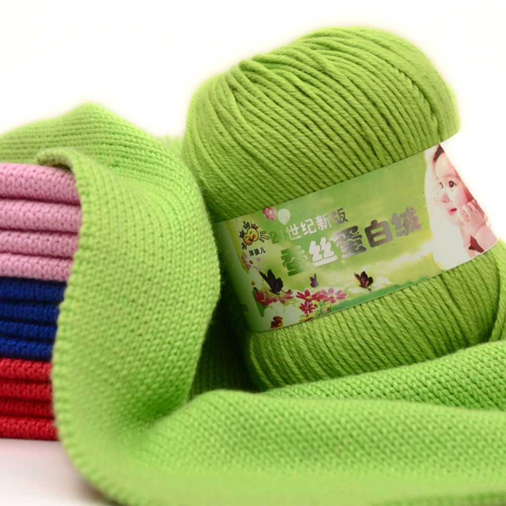 Daphne Cuộn Len Đan Móc 50g 6ply Chất Lượng Cao Mềm Mại