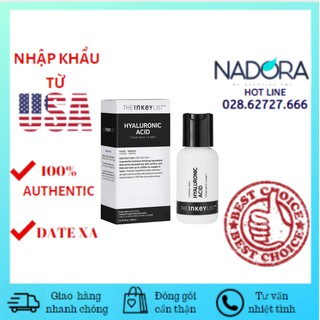 Tinh Chất Cấp Nước - The Inkey List Hyaluronic Acid Serum (30ml)
