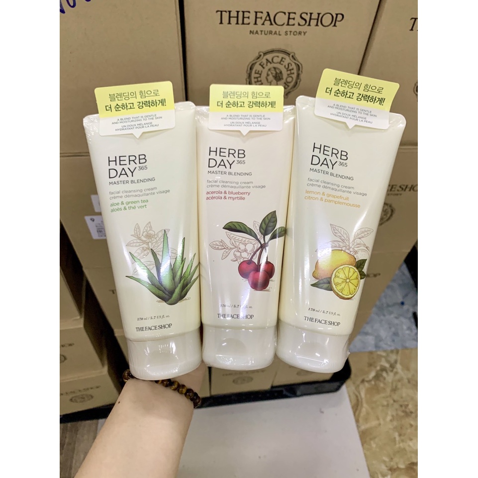 SỮA RỬA MẶT THE FACE SHOP 365 HERBAL DAY