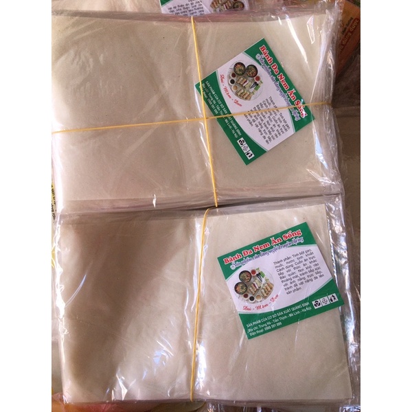 Bánh đa nem ăn sống 100 lá - Phở khô ăn sống