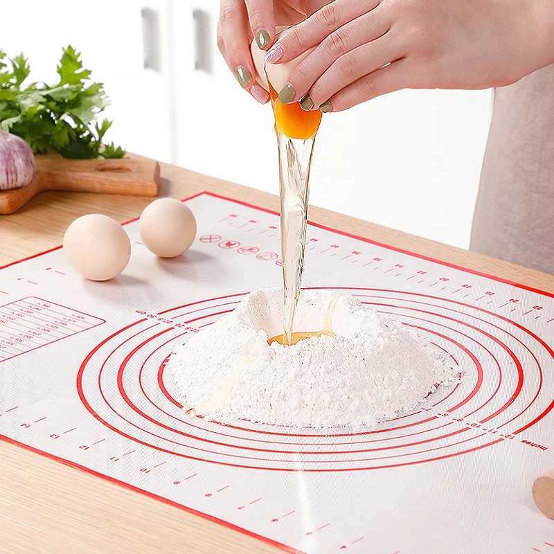 Thảm Silicone Nhào Bột Chống Dính Tái Sử Dụng Được