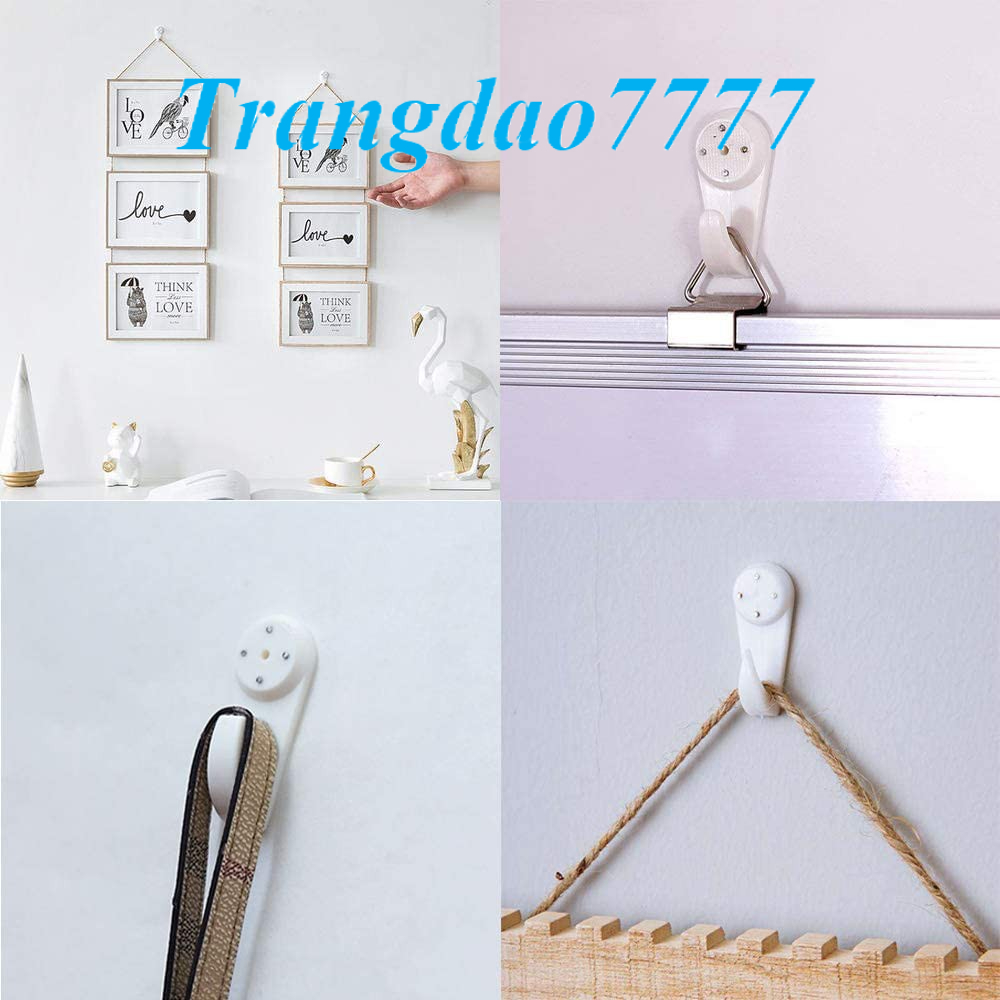 Đinh Ghim 4 Chân  Đóng Tường Treo Khung Tranh Móc Treo Ảnh Vật Dụng Không Cần Khoan Frame Picture Hanger