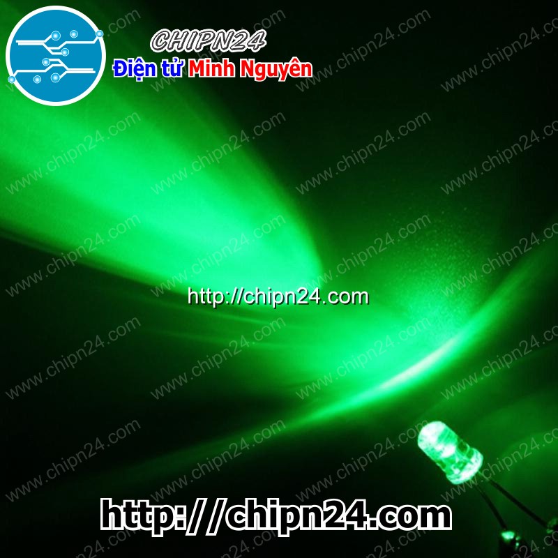[50 CON] Led Siêu Sáng 5mm (Led Trong 5mm) - [Chọn Loại]