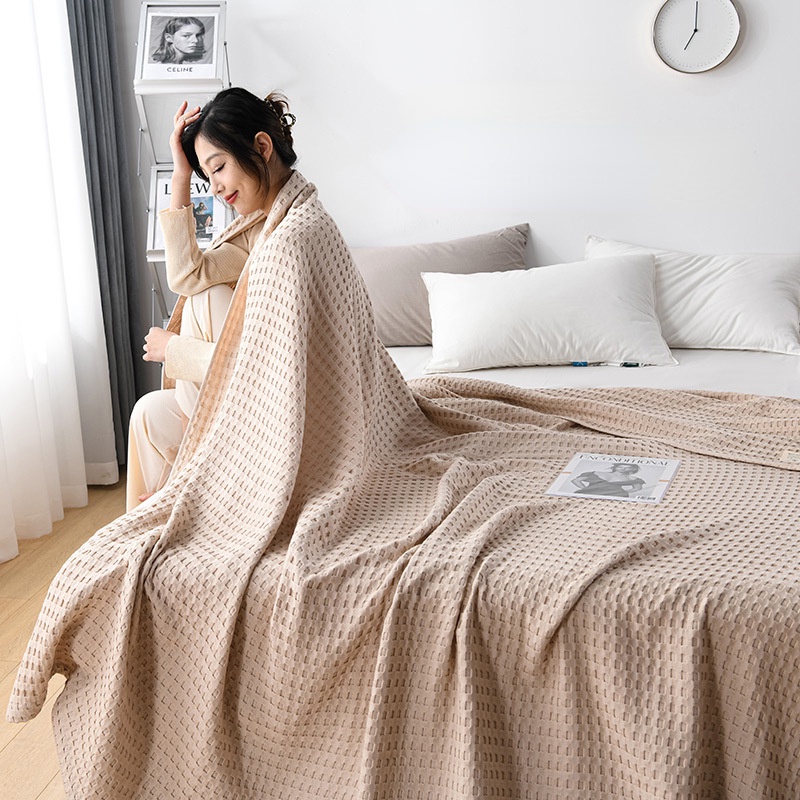 Khăn Trải Giường / Ghế Sofa Bằng Cotton Phong Cách Bắc Âu Ấm Áp