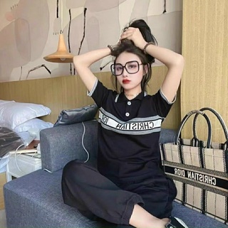 ÁO LEN CỔ BẺ POLO NỮ