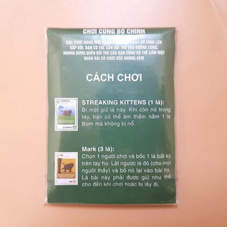 Combo Mèo Nổ Exploding Kittens 05 Bản Mở Rộng Bản Đẹp
